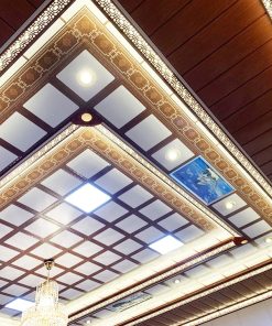 Trần nhôm phòng khách, xu thế trong thiết kế và kiến trúc mới