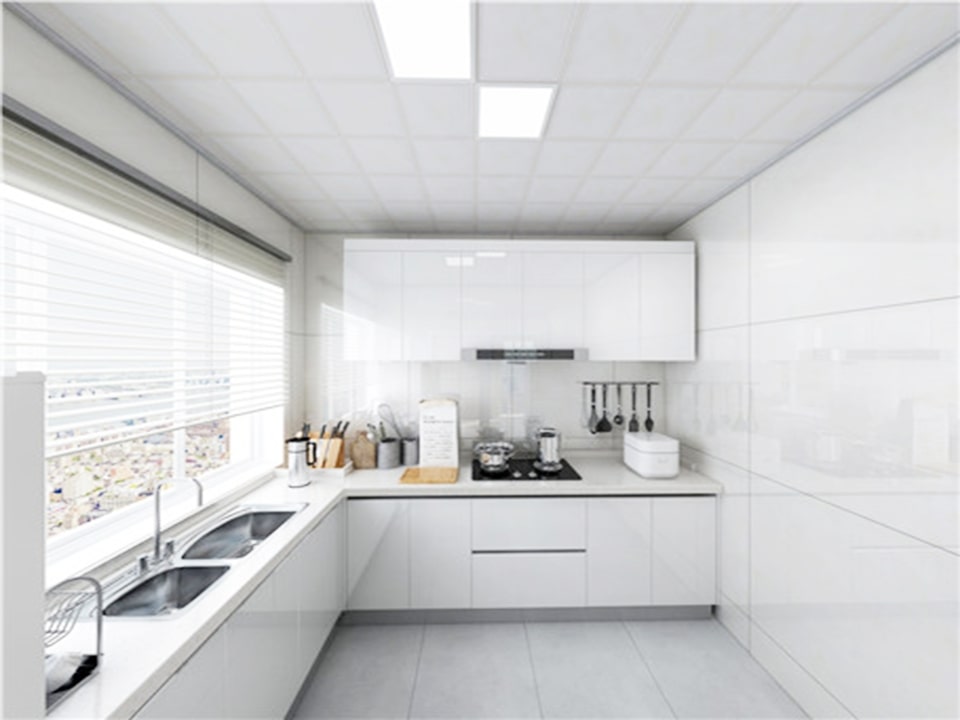 Trần nhôm nhà bếp, sang trọng hiện đại