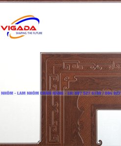Alternative view of Tấm trần nhôm 3D 450×450 mm - Mẫu tấm hoa leo