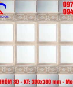 Tấm trần nhôm 3D 300x300 mm - Model: SJ1345