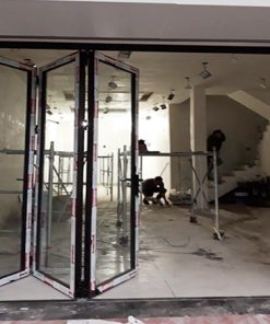 Alternative view of Cửa nhôm Xingfa mở xếp gấp, hệ 63.