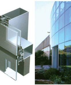 Mặt dựng nhôm kính Việt Pháp hệ 1100