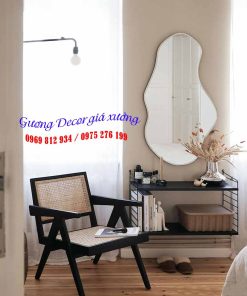 Gương bàn trang điểm không viền