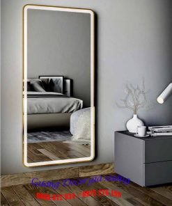 Gương led chữ nhật toàn thân