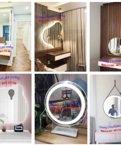 Các mẫu gương bàn trang điểm đẹp