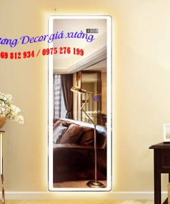 Gương toàn thân đèn led phòng khách