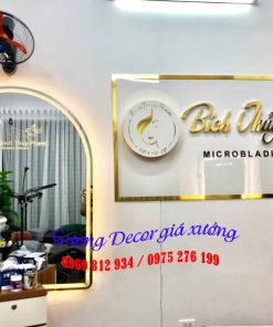 Gương led spa nail