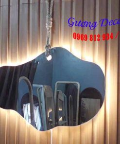 Gương nghệ thuật decor nhà hàng khách sạn