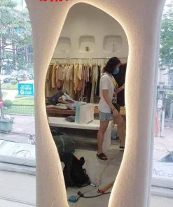 Gương hậu led chiếc lá