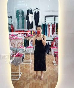 Gương hậu led oval cho Shop