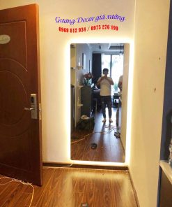 Gương hậu led phòng khách